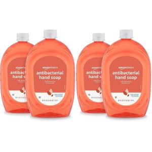 imageAmazon Basics Liquid Hand Soap Refill Light Moisturizing TriclosanFree Citrus 50 Fl Oz Pack of 2 Previously Solimo50 Fl Oz Pack of 4