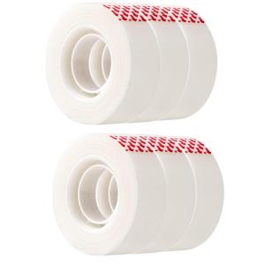 imageAmazon Basics Matte Finish Tape 6 Pack 21 x 075 inch Translucent6 Count Pack of 1