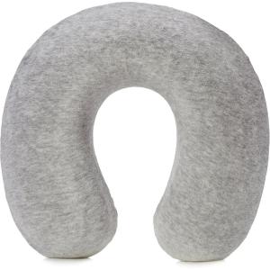 imageAmazon Basics Memory Foam Semicircular Neck Pillow Grey