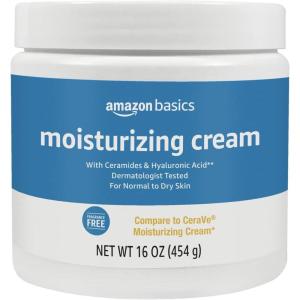 imageAmazon Basics Moisturizer Cream for Face Dry Skin Hydrating 16 Ounces 1Pack16 Ounce Pack of 1