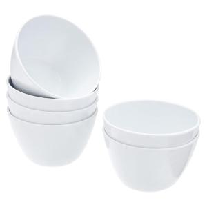 imageAmazon Basics Nesting Melamine Mixing Round Bowl with Lid and NonSlip Base 5 Sizes Blue and White Floral Set of 10 4 quarts 3 1516quot7 916quot8 78quot10quot11 14quotWhite