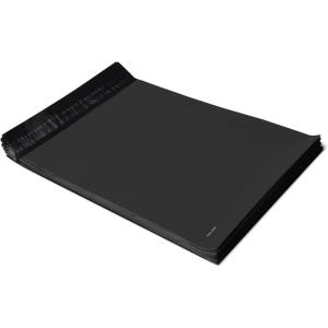 imageAmazon Basics Poly Mailers Shipping Bags SelfSealing Envelopes Black 10quot x 13quot 100 pack