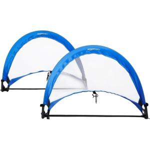 imageAmazon Basics Portable Pop Up Soccer Goal Set25 feet