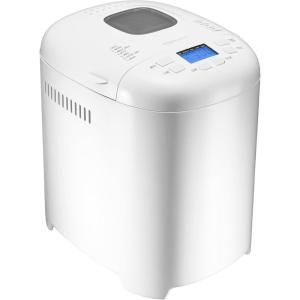 imageAmazon Basics Programmable Bread Maker 2 Pound NonStick Automatic Bread Making Machine 14 Settings for Breads Doughs GlutenFree Options and More LCD Display BlackWhite