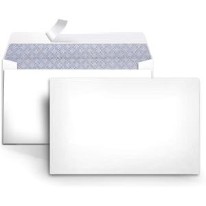imageAmazon Basics Quality 6 34 SecurityTinted Envelopes with Peel and Seal 300Pack WhiteWhite