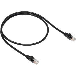 imageAmazon Basics RJ45 Cat 6 Ethernet Patch Cable 10Gpbs HighSpeed Cable 250MHz Snagless 15 Foot Black1Pack
