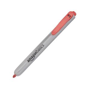 imageAmazon Basics Retractable Permanent Markers Versatile Art Supplies for Home School and Office Use 12 Count Assorted ColorsRed