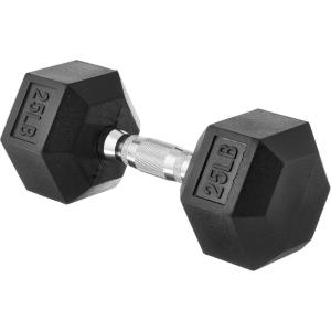 imageAmazon Basics Rubber Hex Dumbbell Hand Weight25 Pounds