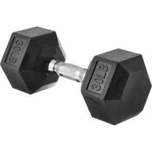 imageAmazon Basics Rubber Hex Dumbbell Hand Weight30 Pounds