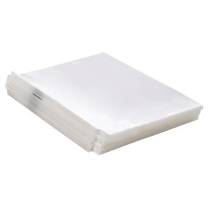 imageAmazon Basics Sheet Protectors for 3 Ring Binder Heavyweight Polypropylene 85 x 11 Inch 100Pack Clear200  Pack