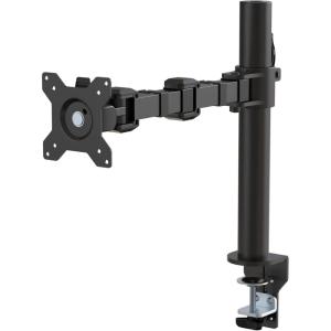 imageAmazon Basics Single Computer Monitor Stand with Tilt and Rotation Height Adjustable VESA Desk Arm Mount Steel 30 inches Black30 inches
