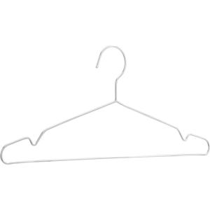 imageAmazon Basics Stainless Steel Clothes Hangers 50Pack Silver50Pack