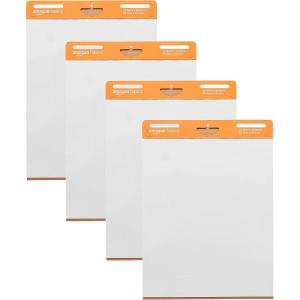 imageAmazon Basics Sticky Easel Pads for Presentations 25 x 30 Inch White 2 Count4 pack