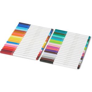 imageAmazon Basics Super Tip 40 Colors Washable Markers Pack of 40 Multicolored