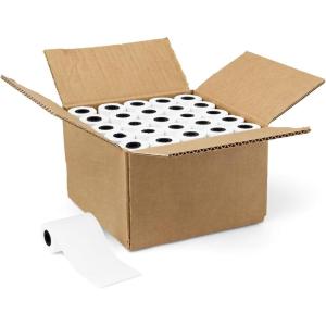 imageAmazon Basics Thermal Paper Receipt Rolls 2 14quot x 50 50 rolls2 14 x 50
