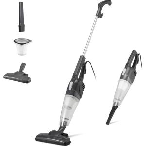 imageAmazon Basics Washable Replacement Filters 2in1 Corded Stick Vacuum Cleaner ONLY not for Other Models HEPA Pack of 4 WhiteVacuum Cleaner Only