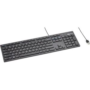 imageAmazon Basics Wired QWERTY Keyboard FullSized Black