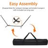 imageAmazon Basics 2 Person Heavy Duty Hammock Stand for Outside Includes Portable Carrying Case 9 foot Black9Foot