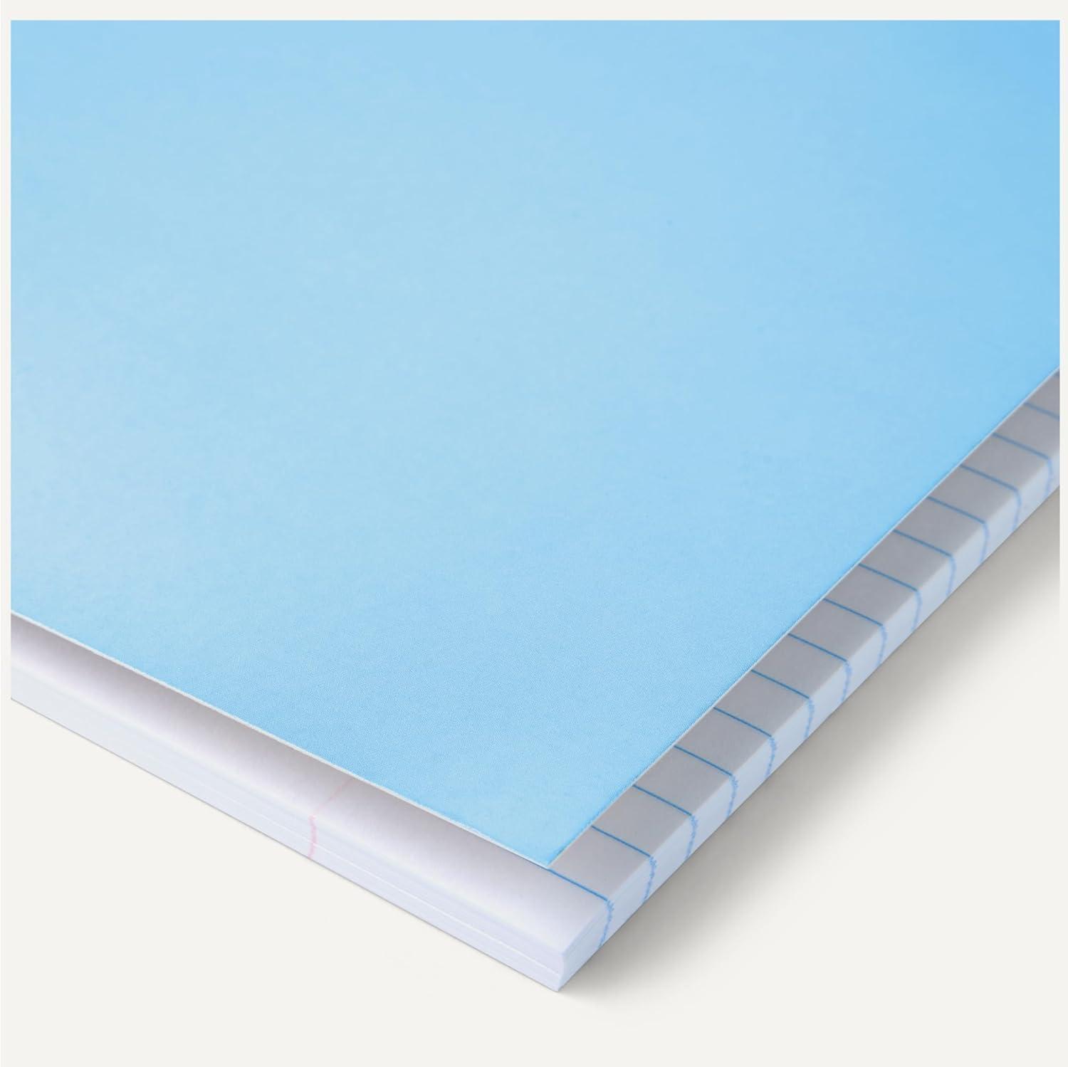 imageAmazon Basics College Ruled Spiral Notebook 70 Sheets 105quot x 8quot 5 pack Assorted Pastel Solid ColorsAssorted Pastel Solid Colors