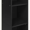 imageAmazon Basics 3Cube Bookcase Compatible with Fabric Storage Cube Organizers BlackBlack