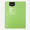 imageAmazon Basics College Ruled Spiral Notebook 70 Sheets 105quot x 8quot 5 pack Assorted Pastel Solid ColorsAssorted Pastel Solid Colors