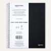 imageAmazon Basics College Ruled Spiral Notebook 70 Sheets 105quot x 8quot 5 pack Assorted Pastel Solid ColorsBlack
