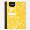 imageAmazon Basics Composition Notebook Wide Ruled 100 Sheets 1 pack Marble Black 975quot x 75quotAssorted Marble Colors