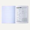 imageAmazon Basics Composition Notebook Wide Ruled 100 Sheets 1 pack Marble Black 975quot x 75quotMarble Black