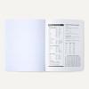 imageAmazon Basics Composition Notebook Wide Ruled 100 Sheets 1 pack Marble Black 975quot x 75quotMarble Black