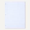 imageAmazon Basics Loose Leaf Paper Wide Ruled 150 Sheets 105quot x 8quot 1 pack WhiteWide Ruled  100 Sheets  105 x 8