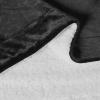 imageAmazon Basics Reversible Sherpa Comforter Set with Pillow Sham Brown TwinTwin XLBlack