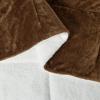 imageAmazon Basics Reversible Sherpa Comforter Set with Pillow Sham Brown TwinTwin XLBrown