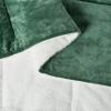 imageAmazon Basics Reversible Sherpa Comforter Set with Pillow Sham Brown TwinTwin XLOlive