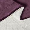 imageAmazon Basics Reversible Sherpa Comforter Set with Pillow Sham Brown TwinTwin XLPlum