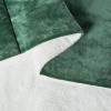 imageAmazon Basics Reversible Sherpa Comforter Set with Pillow Sham Green TwinTwin XL