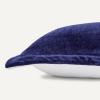 imageAmazon Basics Reversible Sherpa Comforter Set with Pillow Sham Navy TwinTwin XL