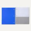 imageAmazon Basics Wide Ruled Spiral Notebook 70 Sheets 712quot x 1012quot 3 pack Assorted Primary Solid ColorsAssorted Primary Colors