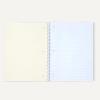 imageAmazon Basics Wide Ruled Spiral Notebook 70 Sheets 712quot x 1012quot 3 pack Assorted Primary Solid ColorsAssorted Solid Colors