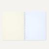 imageAmazon Basics Wide Ruled Spiral Notebook 70 Sheets 712quot x 1012quot 3 pack Assorted Primary Solid ColorsLight Blue