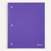 imageAmazon Basics Wide Ruled Spiral Notebook 70 Sheets 712quot x 1012quot 3 pack Assorted Primary Solid ColorsRadiant Orchid