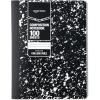 imageAmazon Basics Composition Notebook College Ruled 100 Sheets 975quot x 75quot 4 pack Marble BlackMarble Black