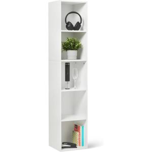 imageAmazon Basics 3Cube Bookcase Compatible with Fabric Storage Cube Organizers BlackWhite