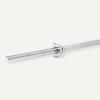 imageAmazon Basics 5ft Straight Barbell Bar with Star Locks 1quot Diameter5 ft Straight Bar  1 Diameter