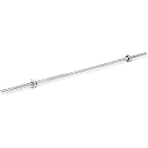 imageAmazon Basics 5ft Straight Barbell Bar with Star Locks 1quot Diameter5 ft Straight Bar  1 Diameter