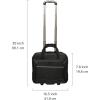 imageAmazon Basics Rolling Laptop Case 156 in Black1piece Set