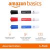 imageAmazon Basics Dry Erase Markers For Whiteboards Chisel Tip LowOdor Black Red Blue Pack of 3Black  Red  Blue