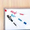 imageAmazon Basics Dry Erase Markers For Whiteboards Chisel Tip LowOdor Black Red Blue Pack of 3Black  Red  Blue