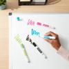 imageAmazon Basics Dry Erase Markers For Whiteboards Chisel Tip LowOdor Black Red Blue Pack of 3Black