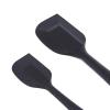 imageAmazon Basics NonStick Heat Resistant Rectangular Silicone Spatula Set 2 Small ampamp 2 Large Spatulas Black Pack of 4 Previously AmazonCommercial brandBlack