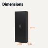 imageAmazon Basics Storage Cabinet for Kitchen Pantry BlackBlack
